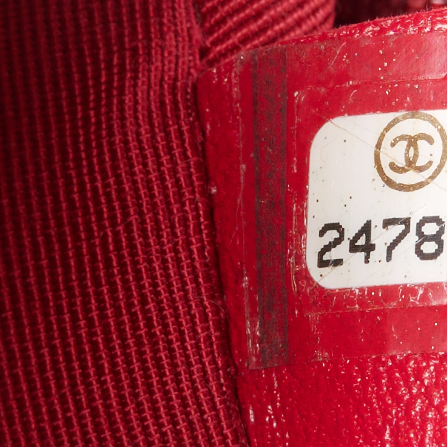 Caviar Quilted Studded Flap Waist Bag Red