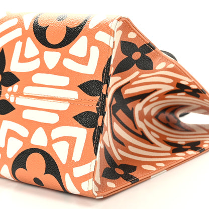 Louis Vuitton Monogram Giant Crafty Onthego GM Creme Caramel 8 of 8