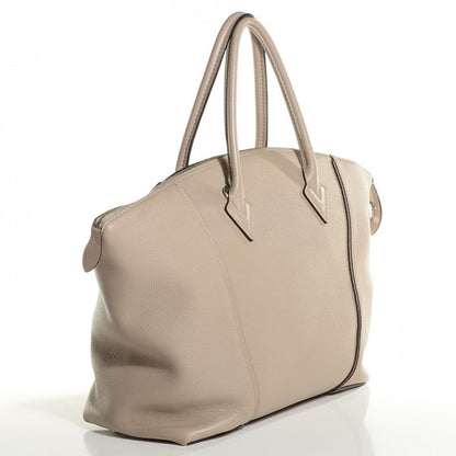 Louis Vuitton Veau Cachemire Soft Lockit MM Galet 5 of 32