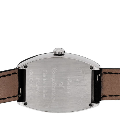 Franck Muller Stainless Steel Alligator Diamond Bezel 29mm Cintree Curvex Quartz Watch 7502QZDPFM6H 4 of 5