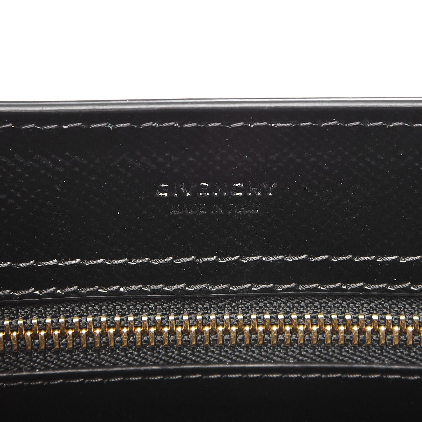 Patent Medium Obsedia Satchel Black