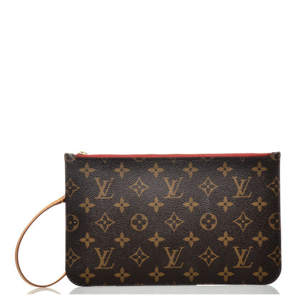Louis Vuitton Monogram Neverfull MM GM Pochette Cherry 1 of 6