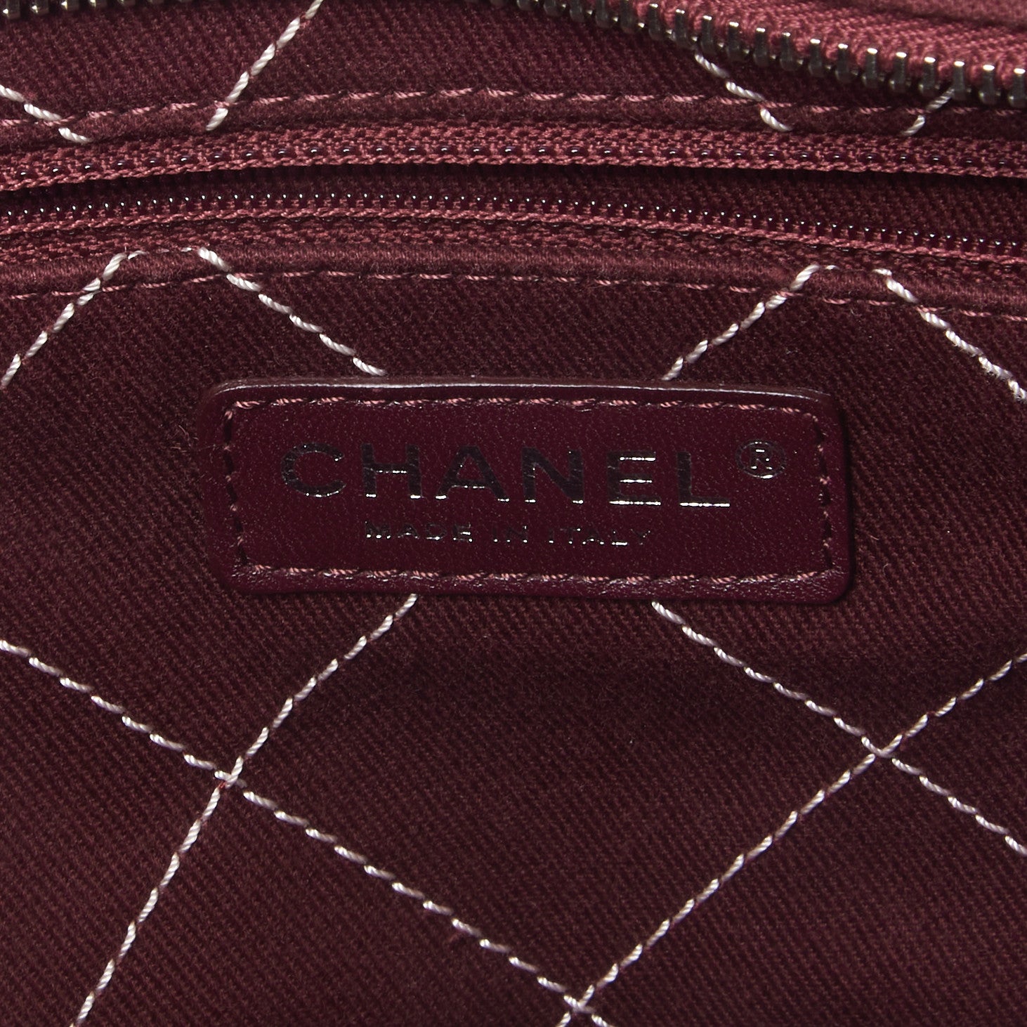 Chanel Grained Calfskin Quilted Small Daily Shopping Tote Light Pink 9 of 10