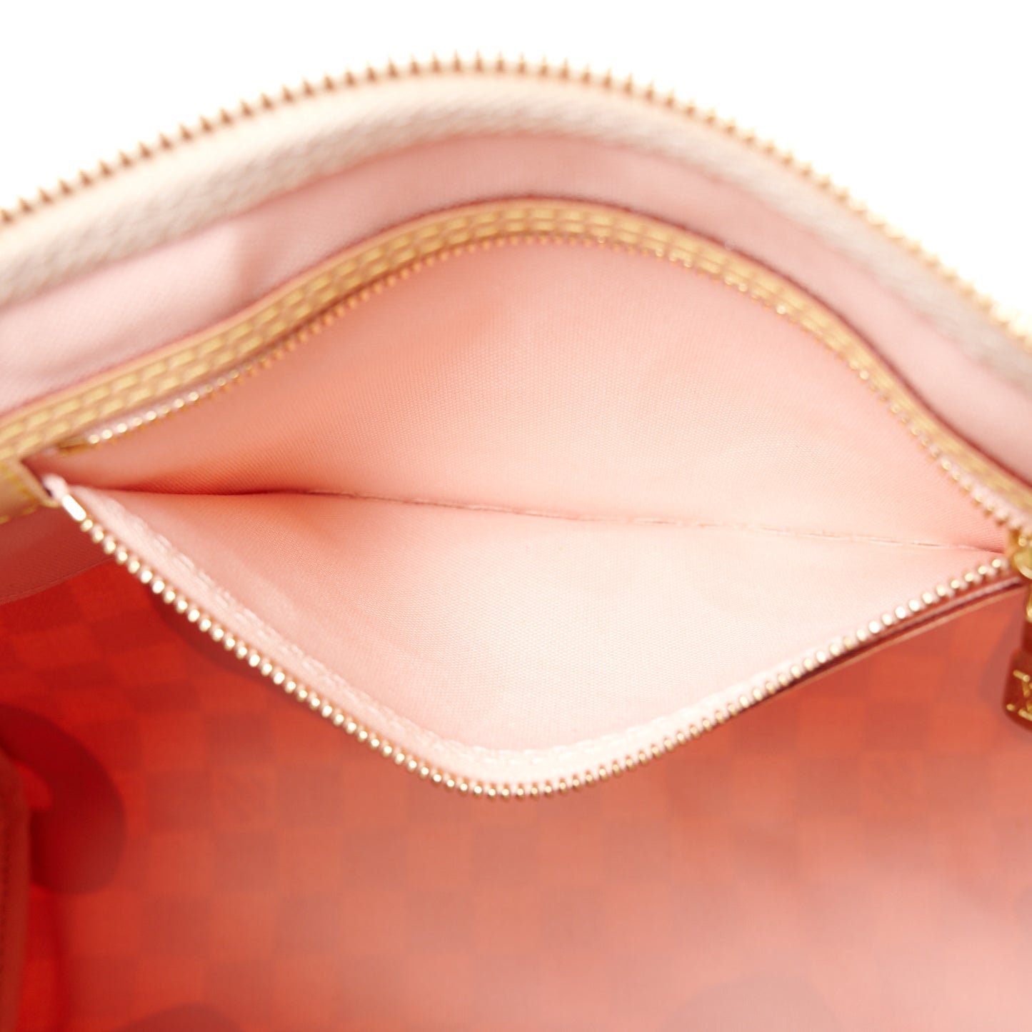 Damier Azur Tahitienne Speedy Bandouliere 30 Rose Ballerine
