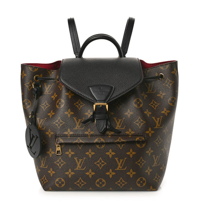 Louis Vuitton Monogram Montsouris PM Black 1 of 8