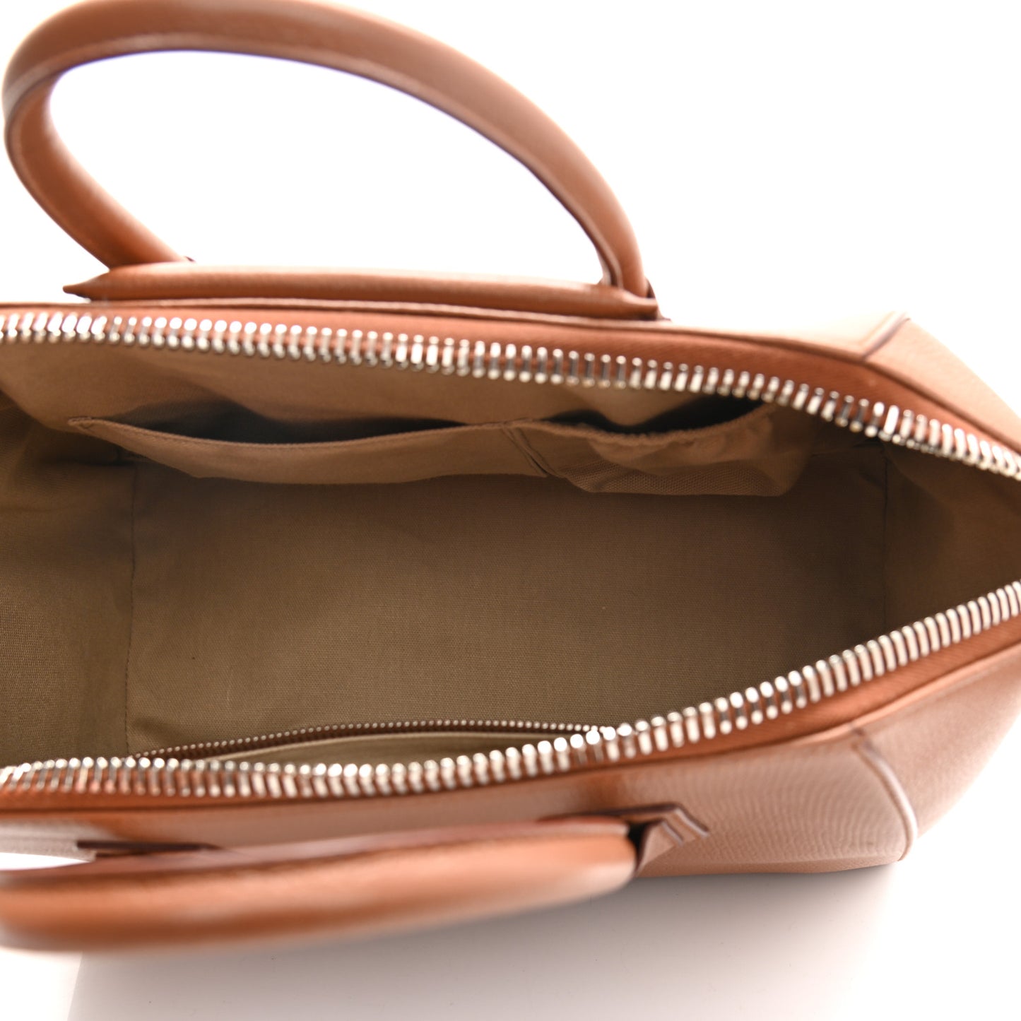 Sugar Goatskin Medium Antigona Cognac