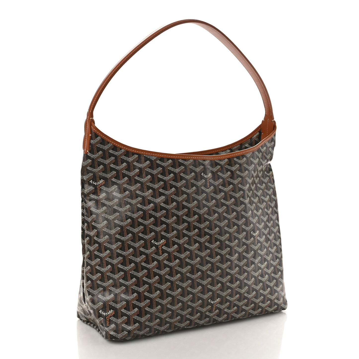Goyardine Boheme Hobo Black Gold