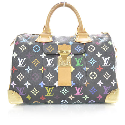 Louis Vuitton Monogram Multicolor Speedy 30 Black 1 of 9