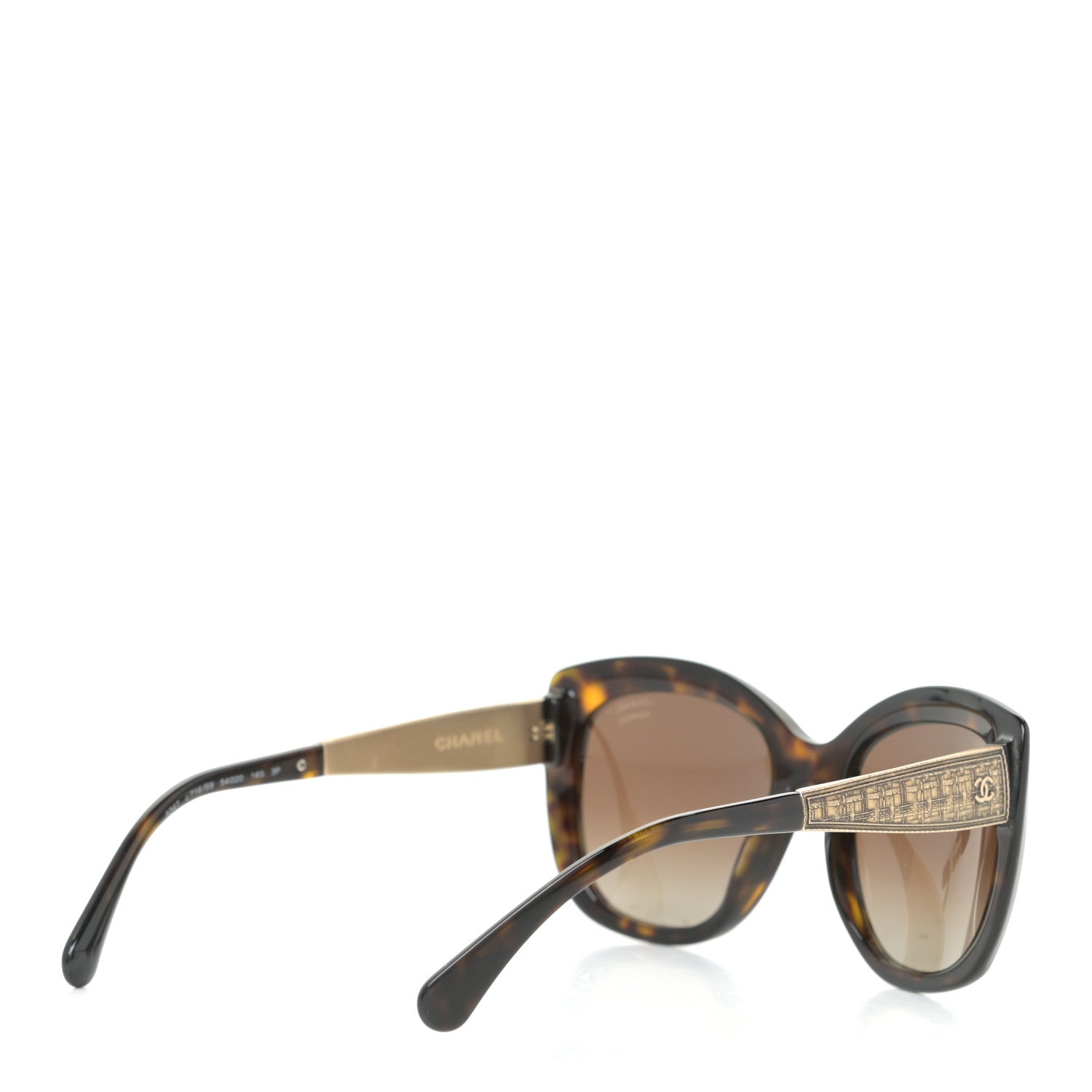 Chanel Tweed CC Sunglasses 5347 Brown 8 of 12