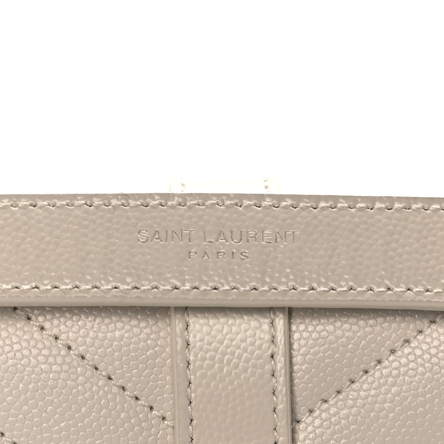 Saint Laurent Grain De Poudre Textured Mixed Matelasse Medium Triquilt Monogram Satchel Porcellana 8 of 13