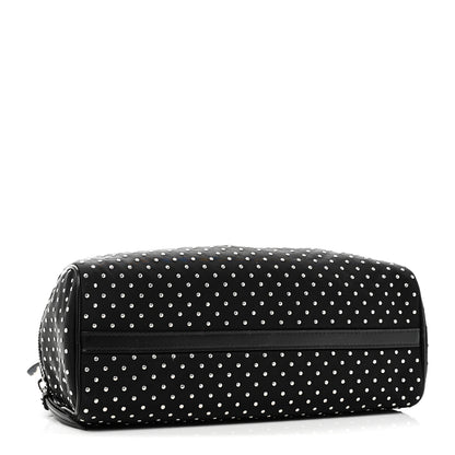 Prada Re-Nylon Studded Shoulder Bag Black 4 of 9