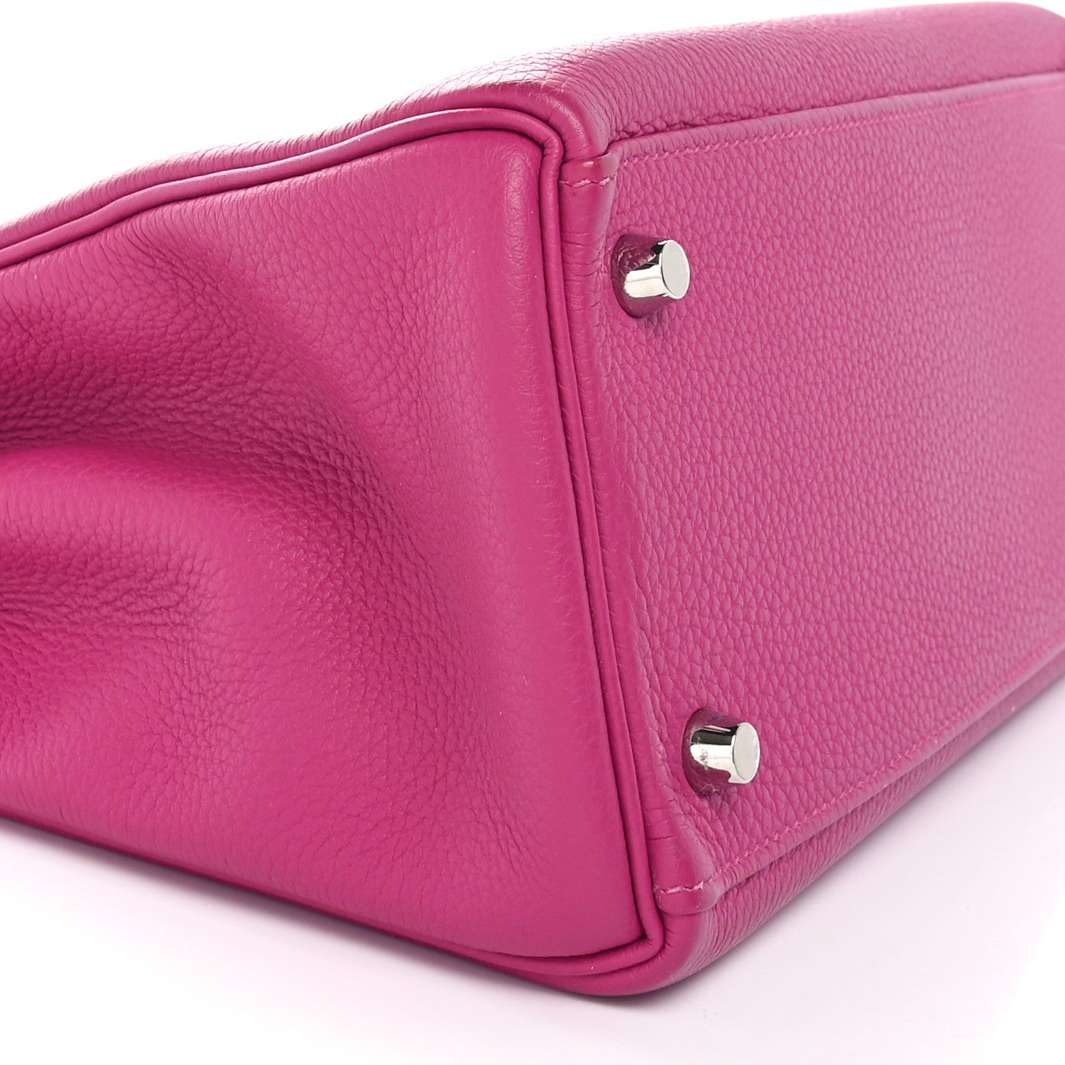 Hermes Togo Kelly Retourne 28 Rose Pourpre 9 of 10