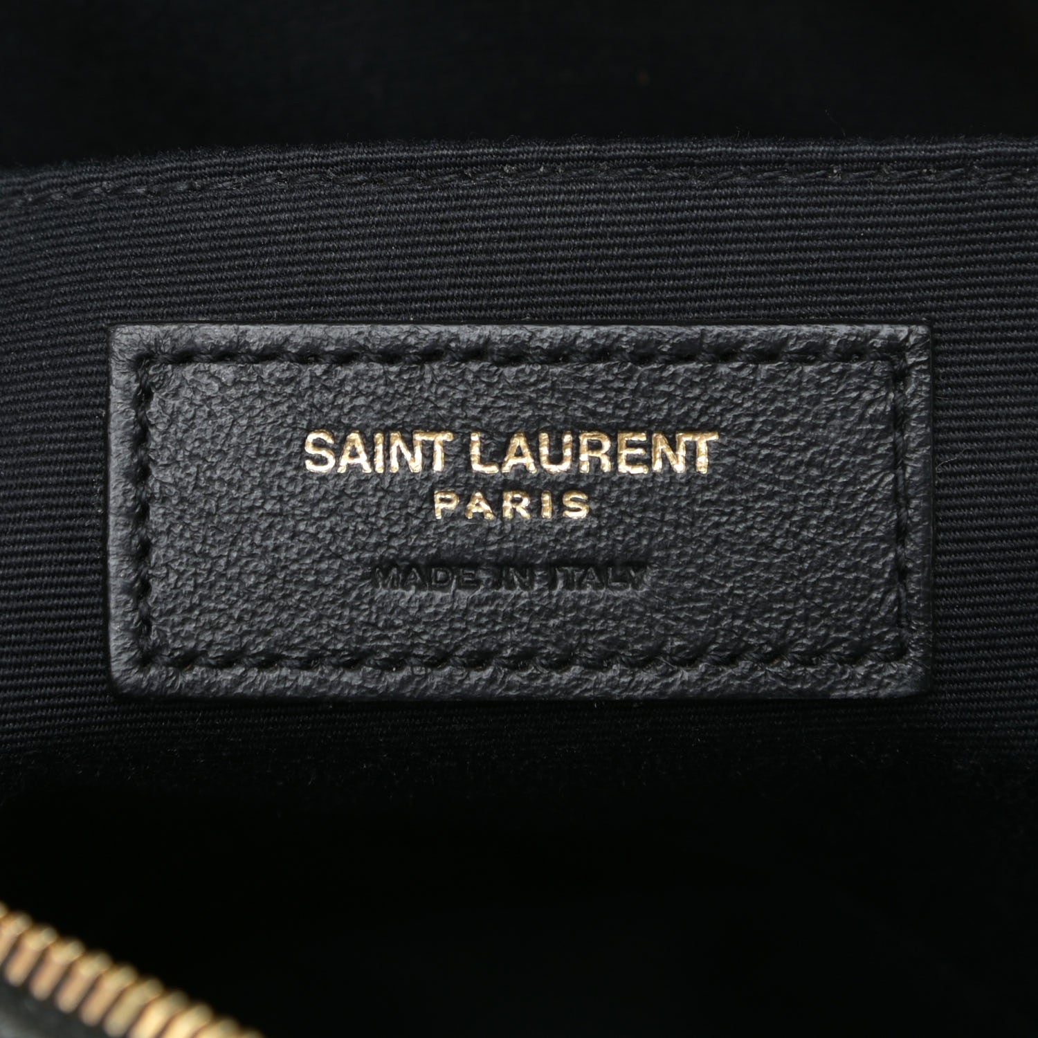 Saint Laurent Lambskin Monogram Small Lou Camera Bag Black 11 of 13