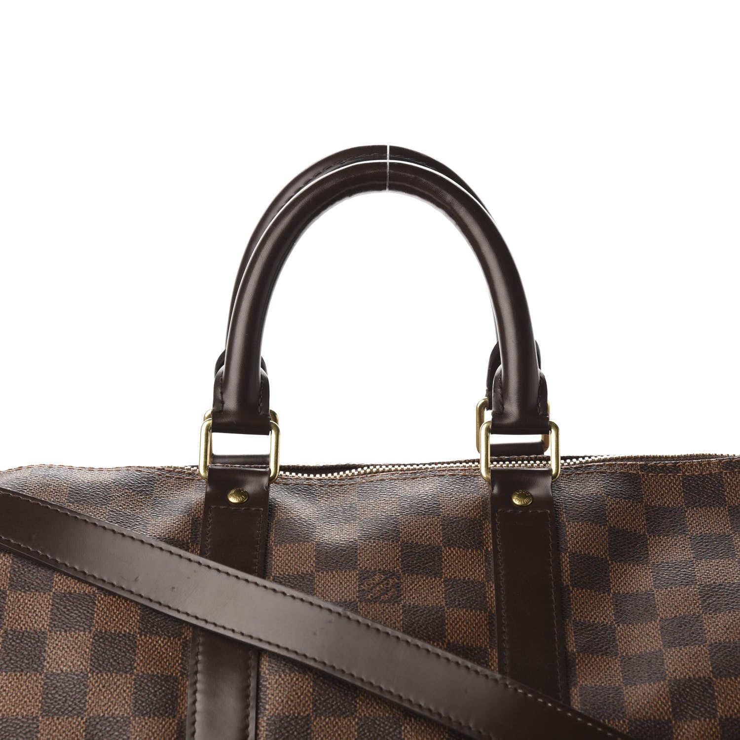 Louis Vuitton Damier Ebene Keepall Bandouliere 45 12 of 12