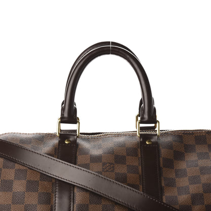 Louis Vuitton Damier Ebene Keepall Bandouliere 45 12 of 12