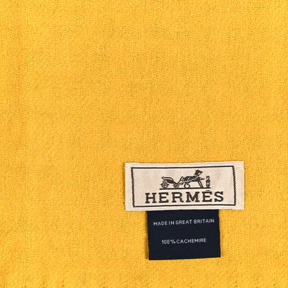 Hermes Cashmere H Ecossais Recto Verso Muffler 3 of 3