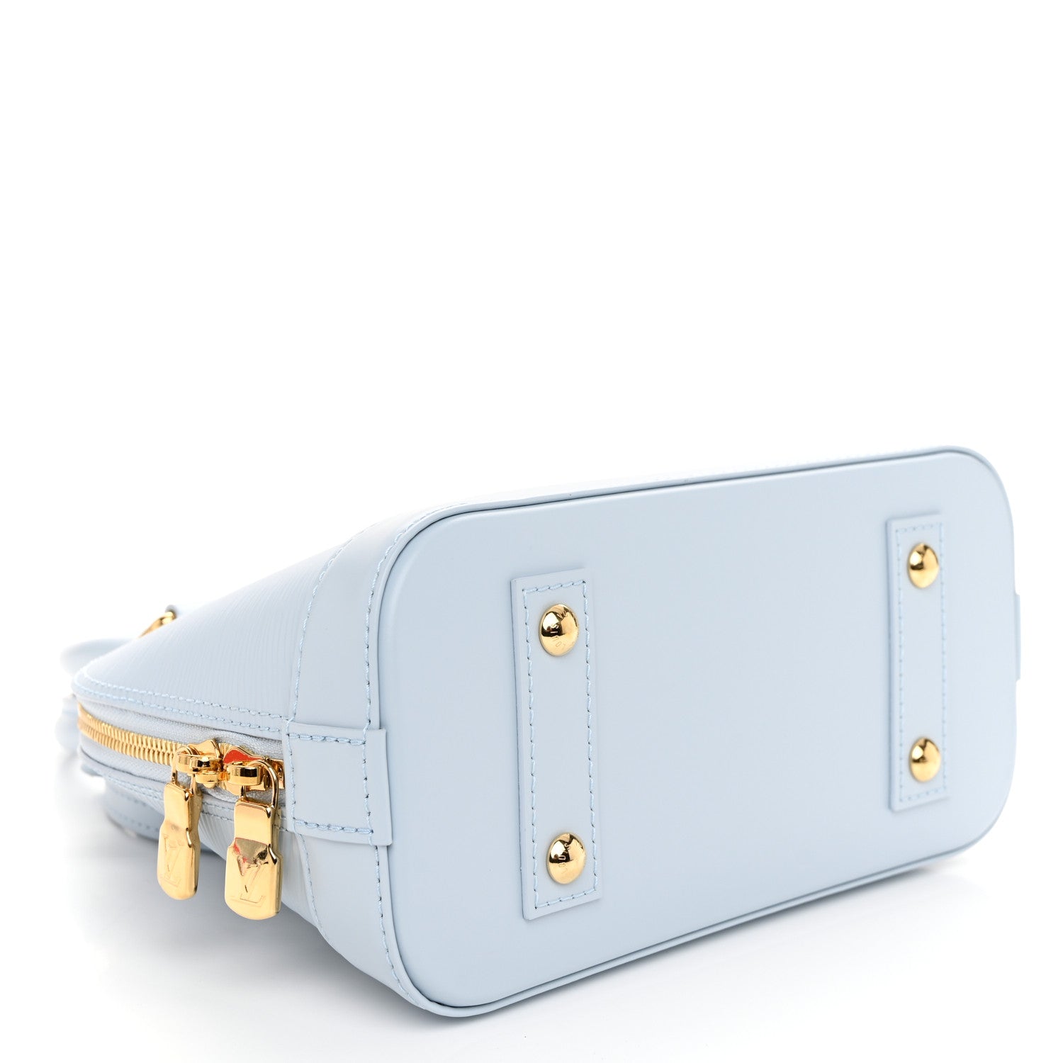 Louis Vuitton LV x TM Epi Alma BB Washed Blue 4 of 10