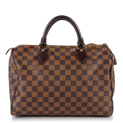 Louis Vuitton Damier Ebene Speedy 30 1 of 8