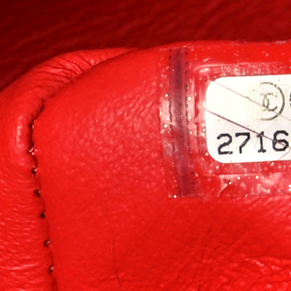 Chanel Caviar Quilted Medium Double Flap Red 8 of 12