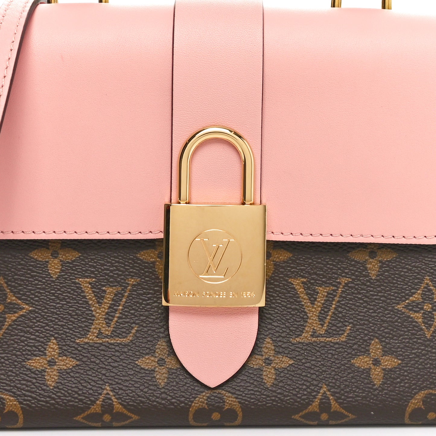 Monogram Locky BB Rose Poudre