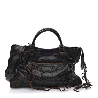 Balenciaga Agneau Classic Hardware City Cigare Fonce 1 of 10
