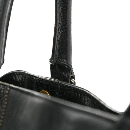 Fendi Distressed Lambskin Large Bag De Jour Tote Black 16 of 24