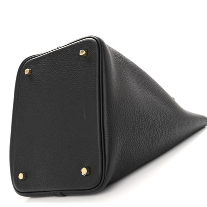 Hermes Taurillon Clemence Picotin Lock 22 MM Black 10 of 10