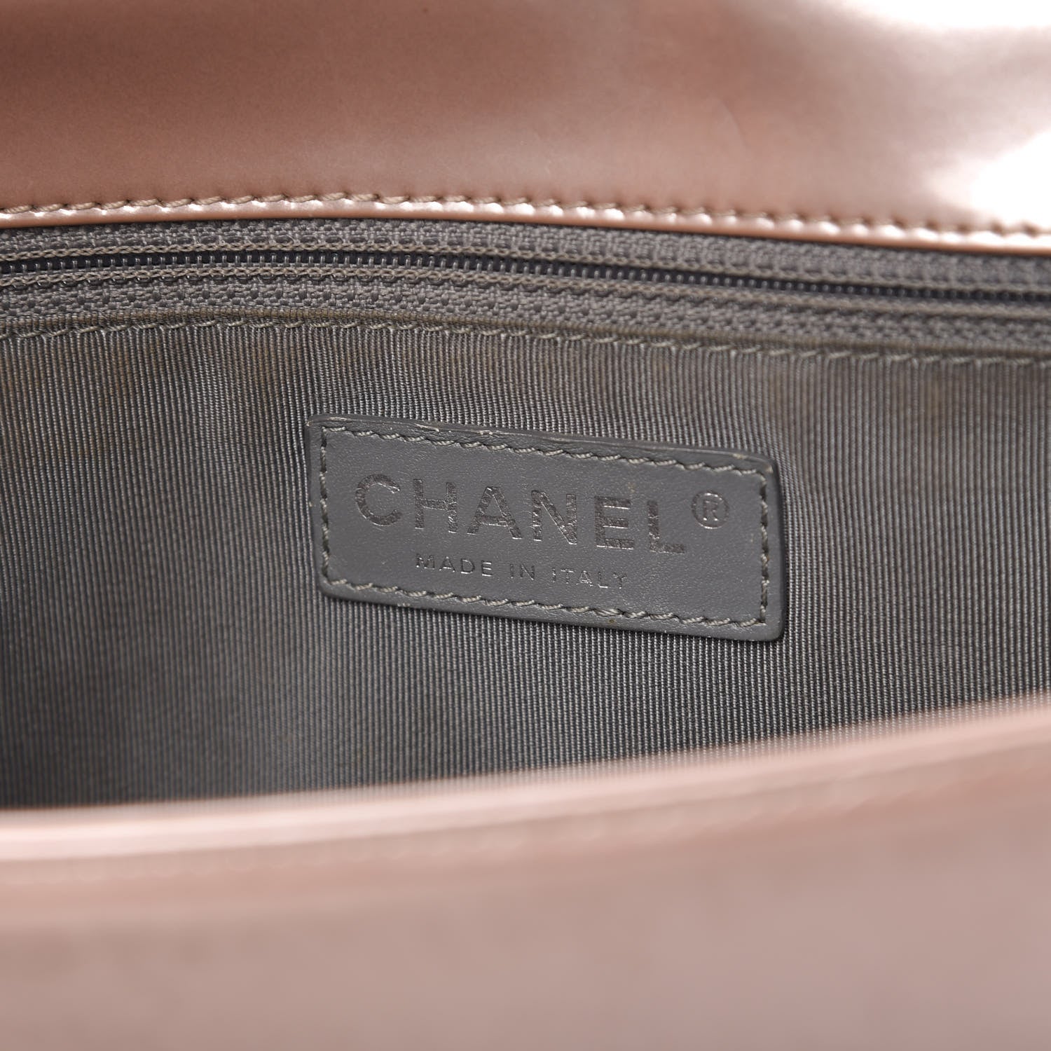 Chanel Iridescent Glazed Calfskin Medium Boy Flap Light Pink 8 of 13