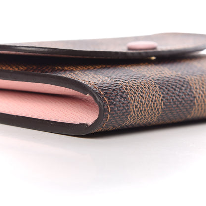 Louis Vuitton Damier Ebene Rosalie Coin Purse Rose Ballerine 7 of 10
