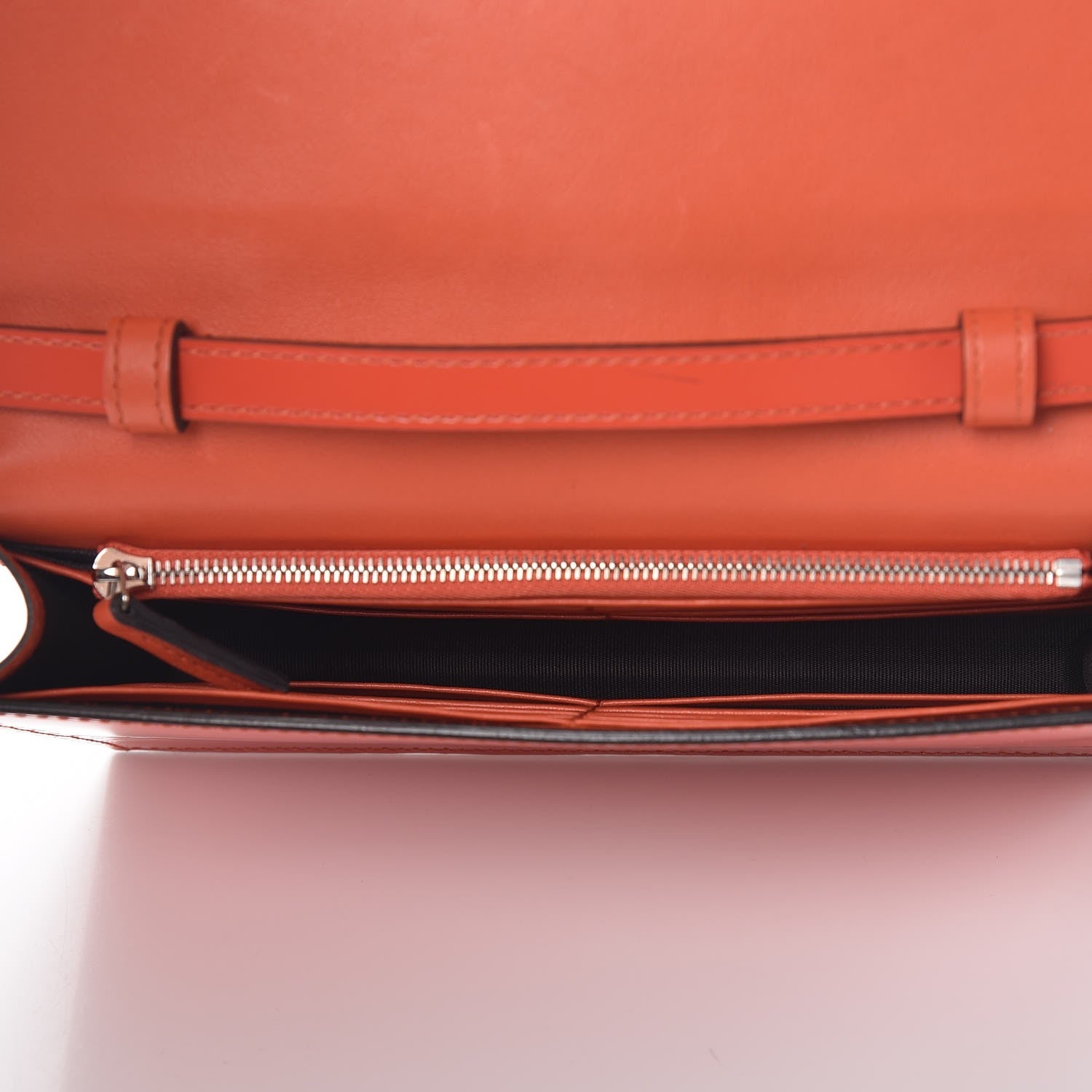 Gucci Shade Lux Calfskin Icon Wallet New Dark Orange 5 of 9