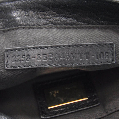Fendi Crinkled Lambskin Mia Pochette Black 6 of 7