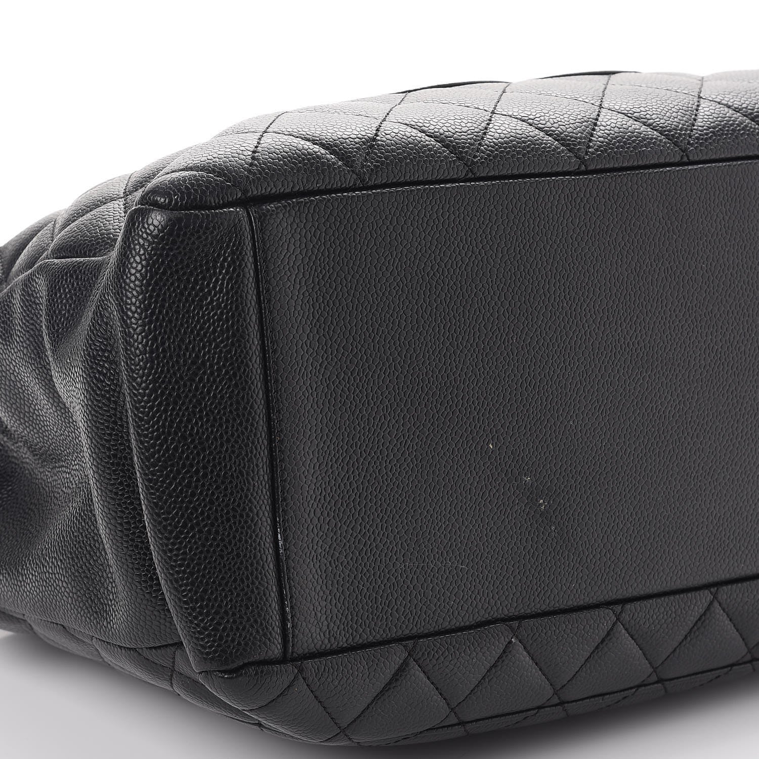 Chanel Caviar Quilted Grand Shopping Tote GST Black 12 of 14