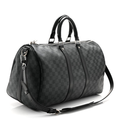 Louis Vuitton Damier Graphite Keepall Bandouliere 45 2 of 9