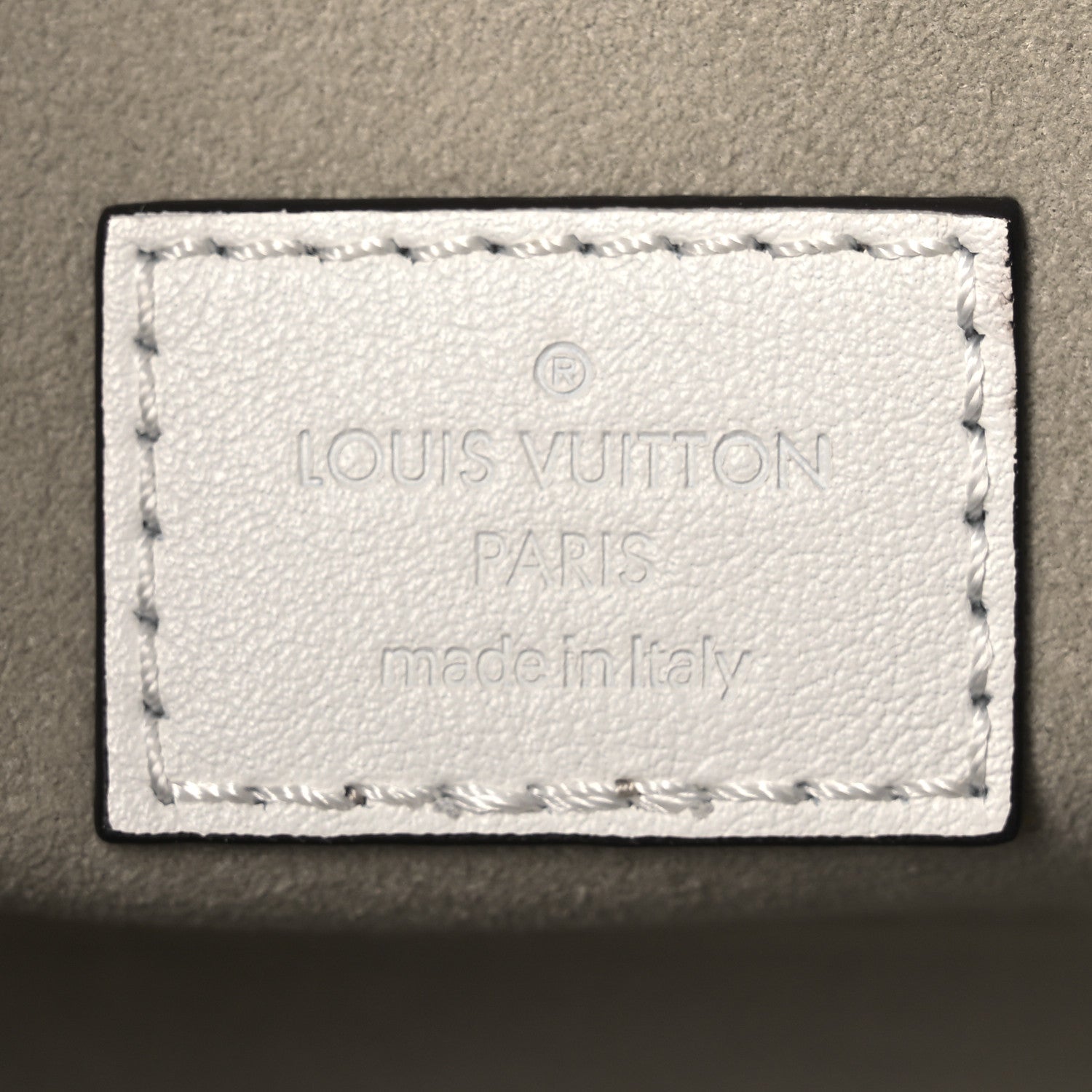 Louis Vuitton Calfskin Embossed Monogram OnTheGo East West White 6 of 10