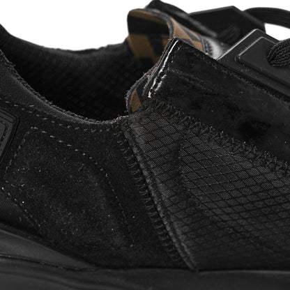 Fendi Nylon Suede Mens Fendi Flow Low Top Sneakers 8.5 Black 8 of 15