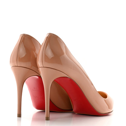 Christian Louboutin Patent Pigalle 85 Pumps 38 Nude 4 of 7