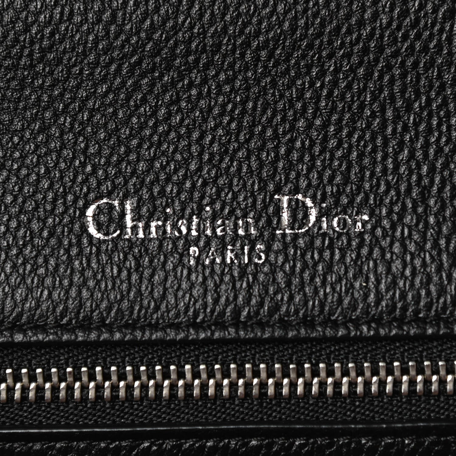 Christian Dior Grained Calfskin Large Diorama Flap Bag Black 6 of 10