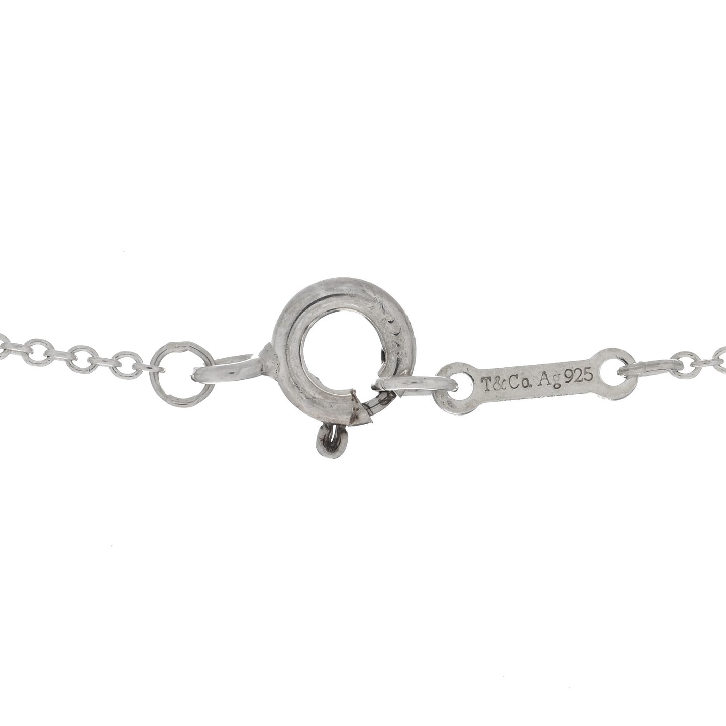 Sterling Silver Paloma Picasso Graffiti Love Pendant Necklace