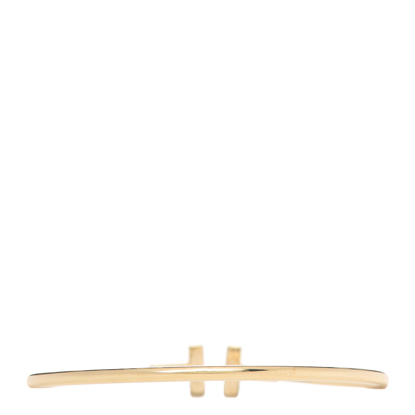 18K Yellow Gold T Wire Bracelet