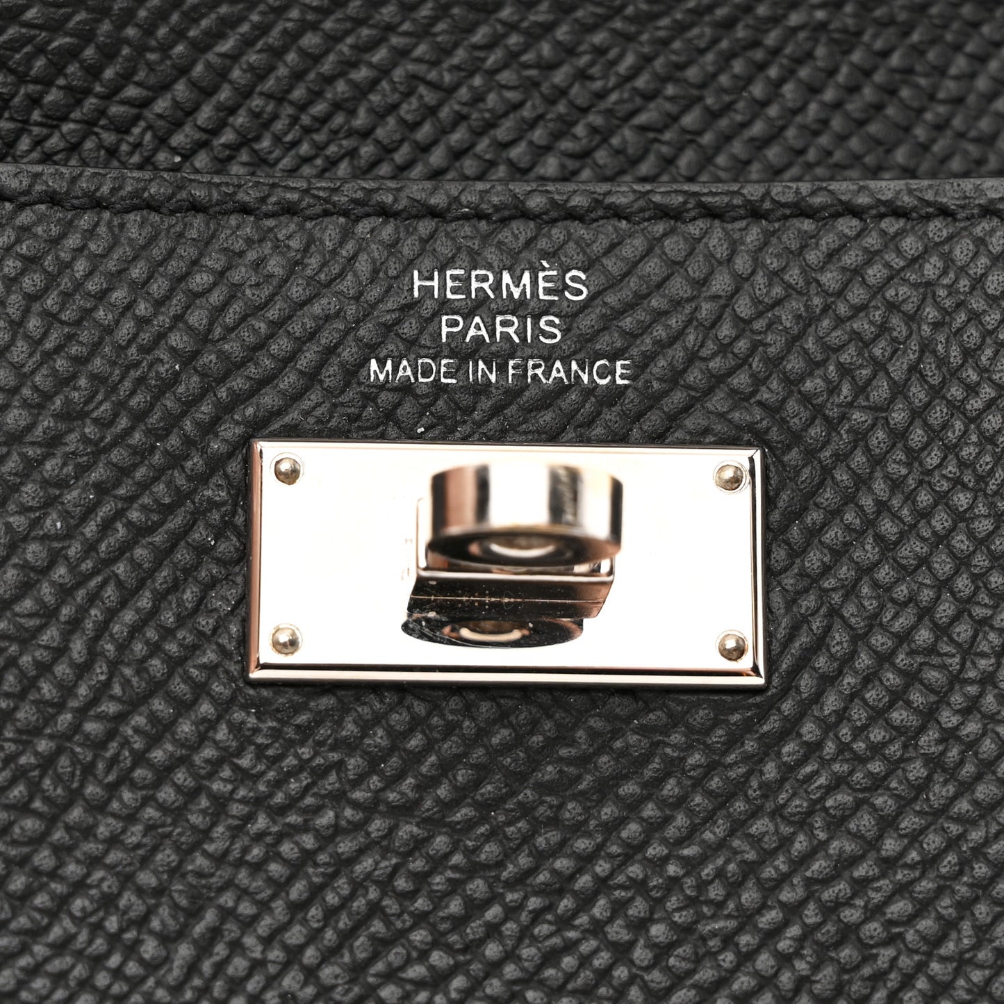Epsom Kelly Pocket Compact Wallet Black