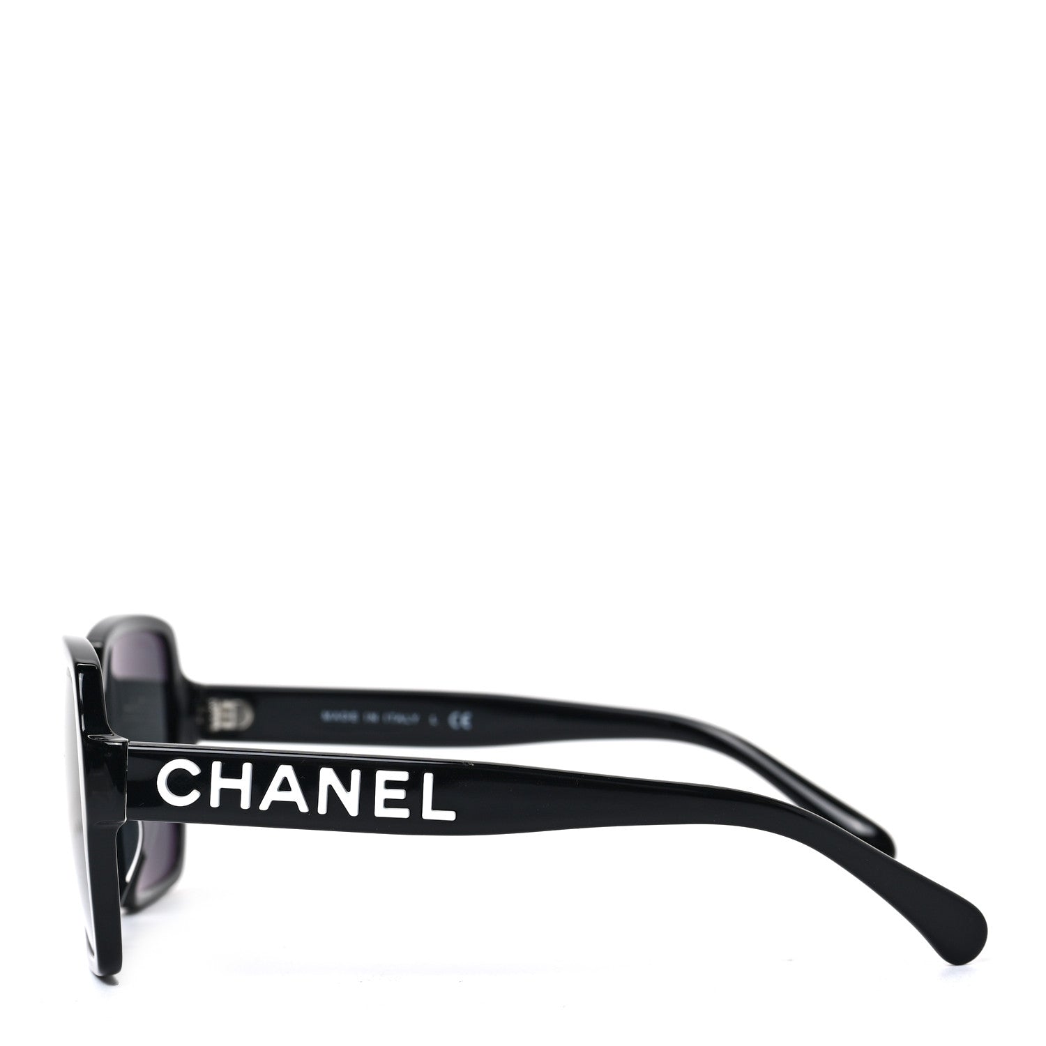 Chanel Acetate Square Sunglasses 5408-A Black 3 of 6