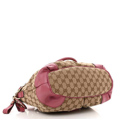 Gucci Monogram Medium Sukey Top Handle Peonia Flower 4 of 12