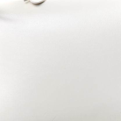Delvaux Calfskin Mini Brillant Satchel Ivory 16 of 16