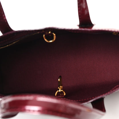 Louis Vuitton Vernis Wilshire PM Amarante 5 of 10