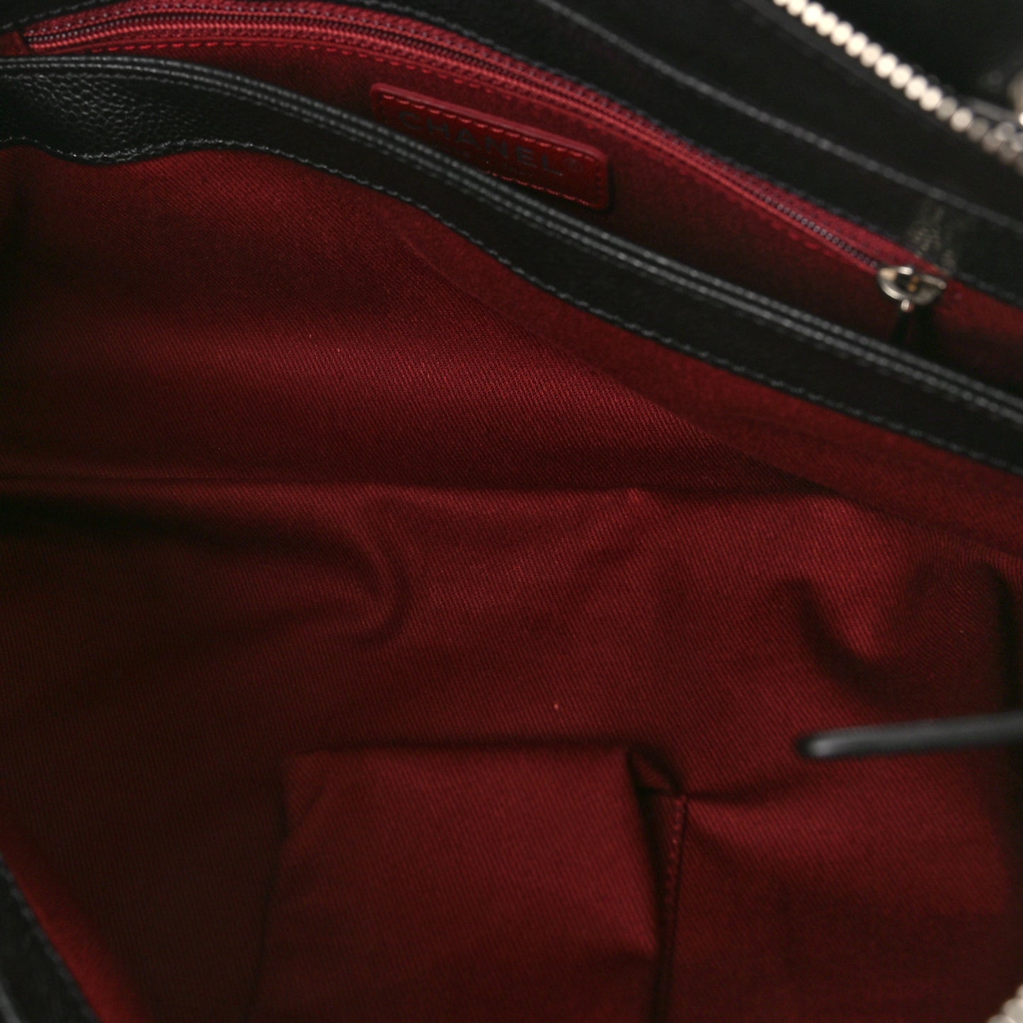 Caviar CC Timeless Shoulder Bag Black