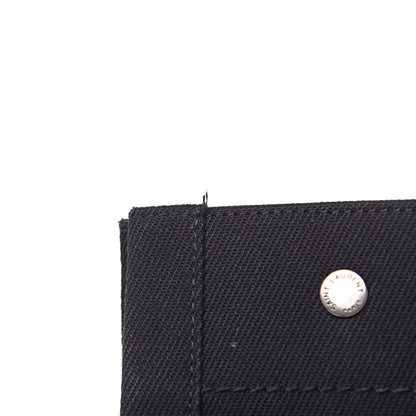 Saint Laurent Linen Calfskin Rive Gauche Tote Black 16 of 16