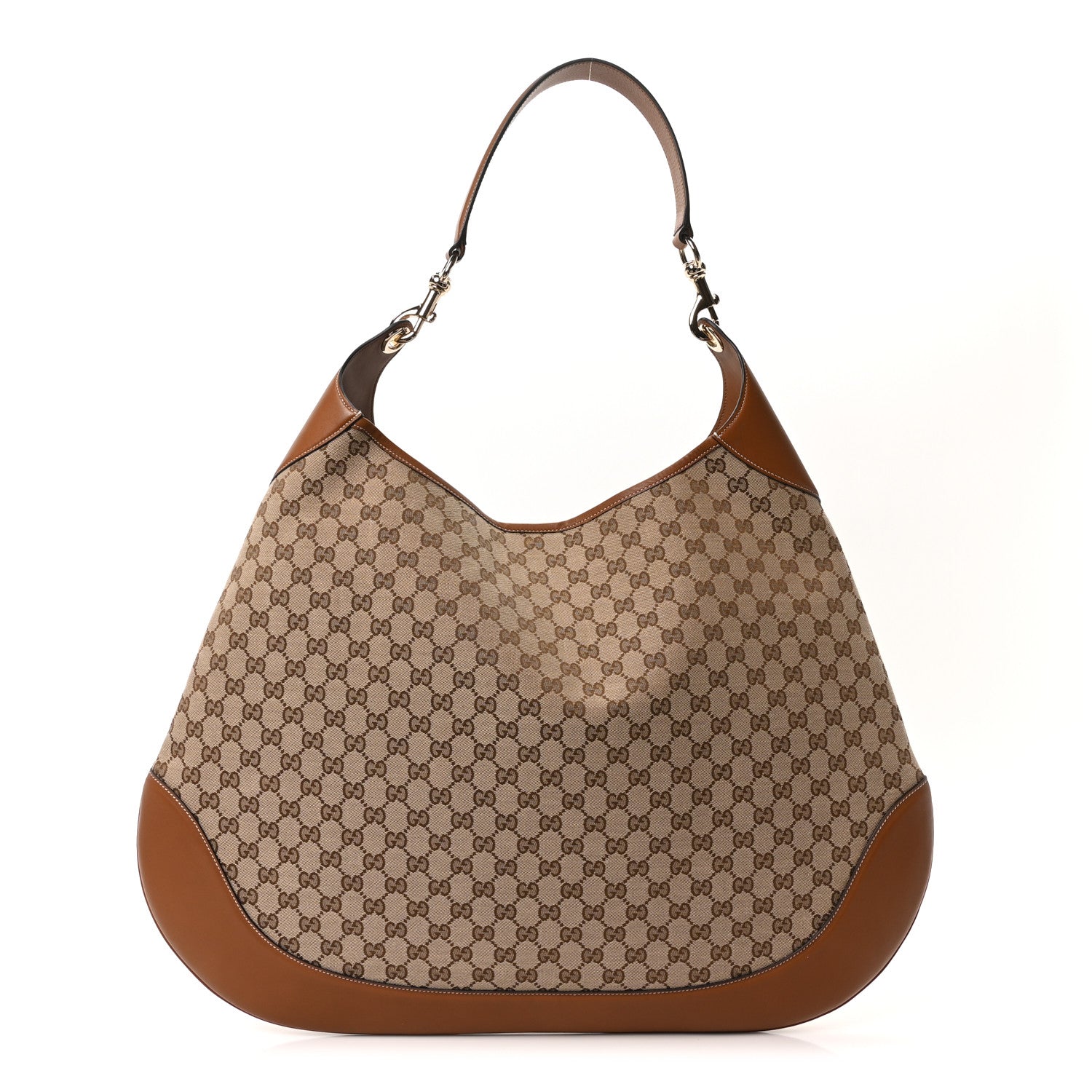 Gucci Monogram Micro GG Maxi Shoulder Bag Dark Brown 1806237