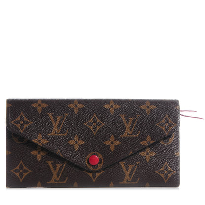 Louis Vuitton Monogram Josephine Wallet Red 1 of 8