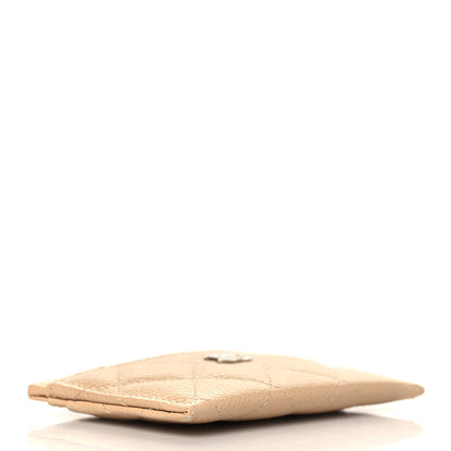 Chanel Caviar Quilted Card Holder Beige 4 of 10
