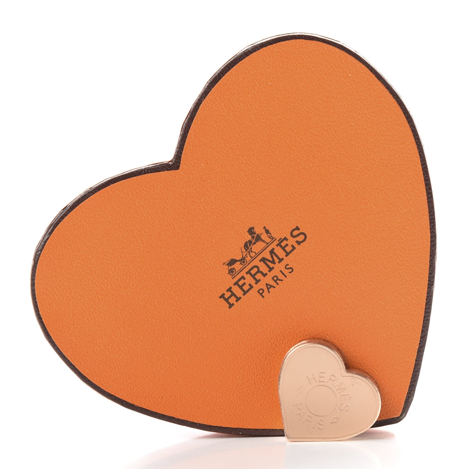 Hermes Permabrass Coeur Scarf Ring 4 of 4